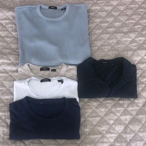 5 Theory shirts, bundle. NWOT and excellent cond.